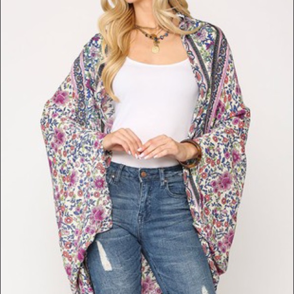 Floral Kimono